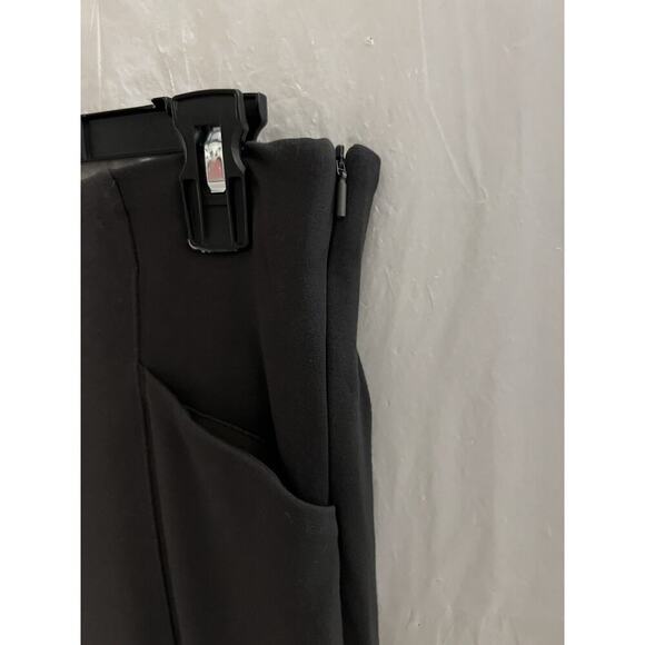 Athleta Gray Sienna Skinny Pants Straight Leg Knit Pants Sz 10T Career Business - Picture 3 of 9